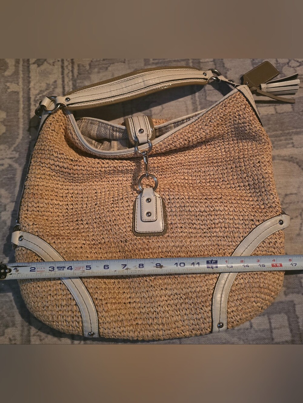 Vintage Coach Bleecker Straw (Some Damage)